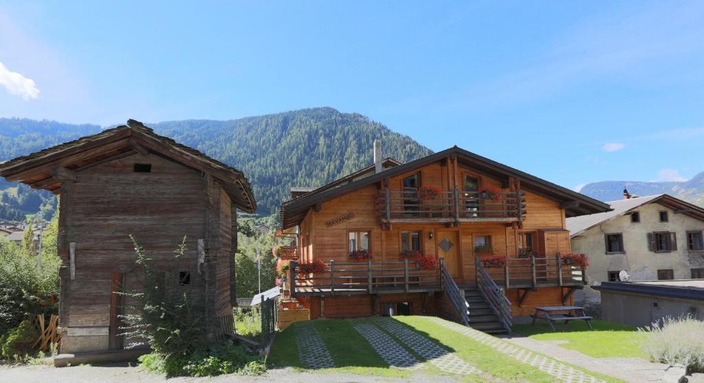 Chalet Mavambo Le Châble Exterior foto