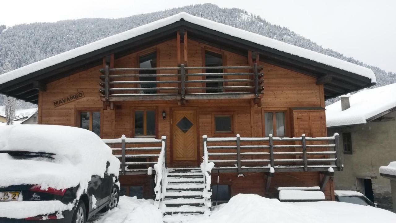 Chalet Mavambo Le Châble Exterior foto